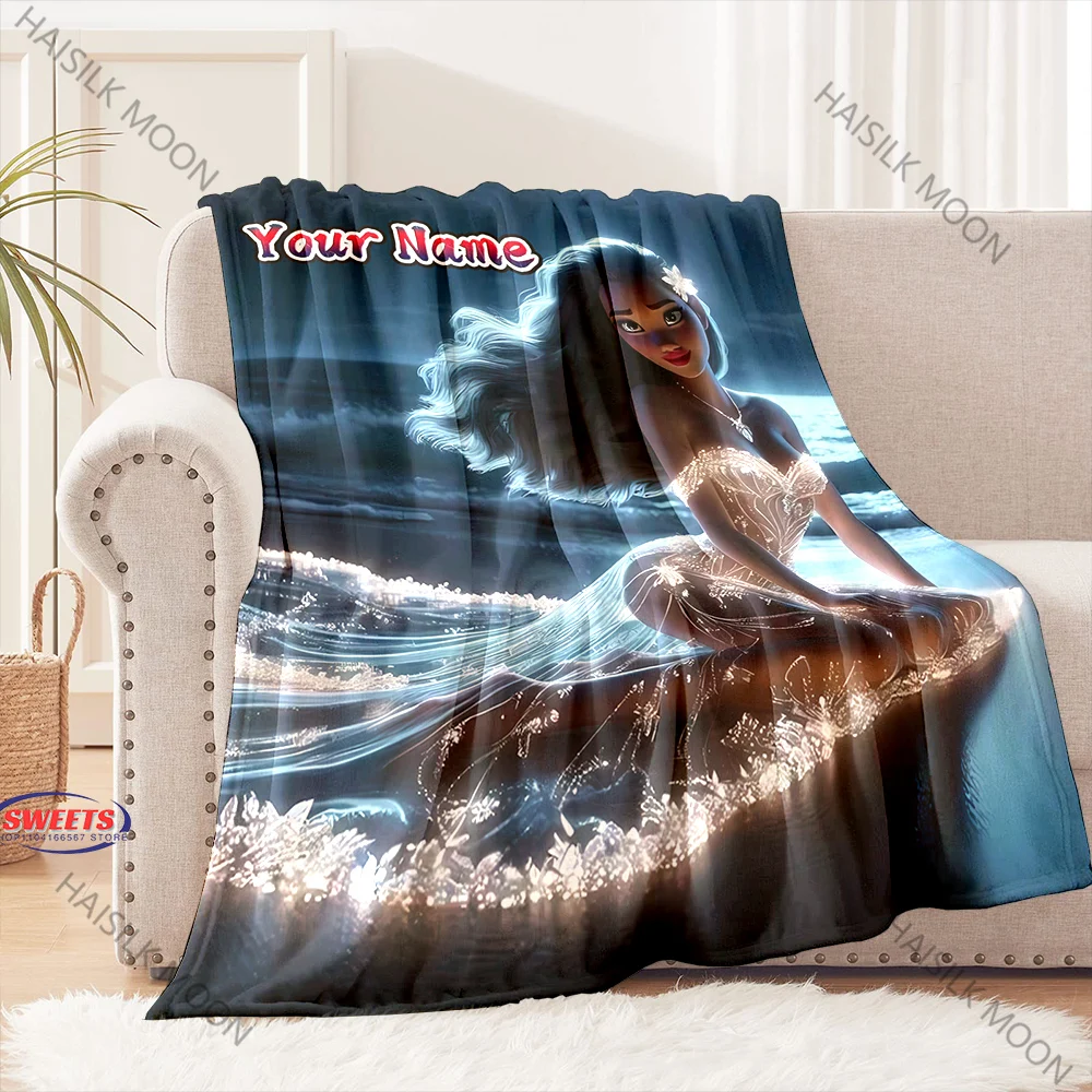 Custom Name Pretty Princess Moana Blanket Home Office Camping Airplane Travel RV Multi Scene Four Seasons Available Fast Arrive
Custom Name Pretty Princess Moana Blanket Home Office Camping Airplane Travel RV Multi Scene Four Seasons Available Fast Arrive