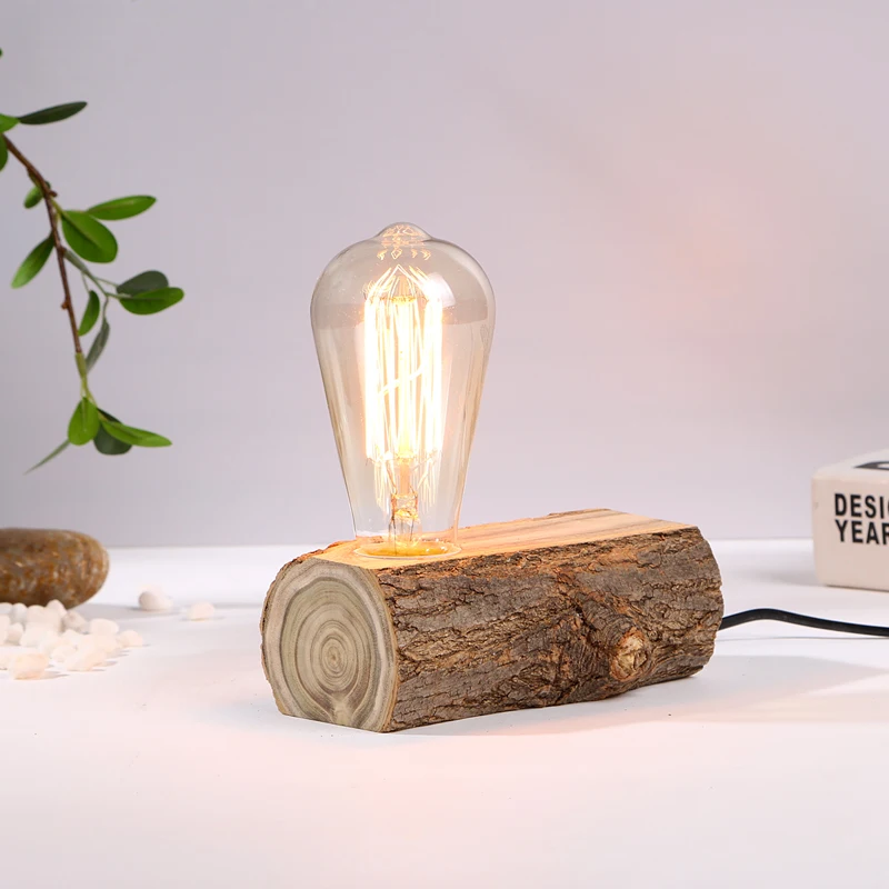 Wood Handmade Lamps Modern Minimalist Table Lamp Decoration Plug-in Table Lamp Bedroom Bar Coffee Shop Desk Lamp
Wood Handmade Lamps Modern Minimalist Table Lamp Decoration Plug-in Table Lamp Bedroom Bar Coffee Shop Desk Lamp