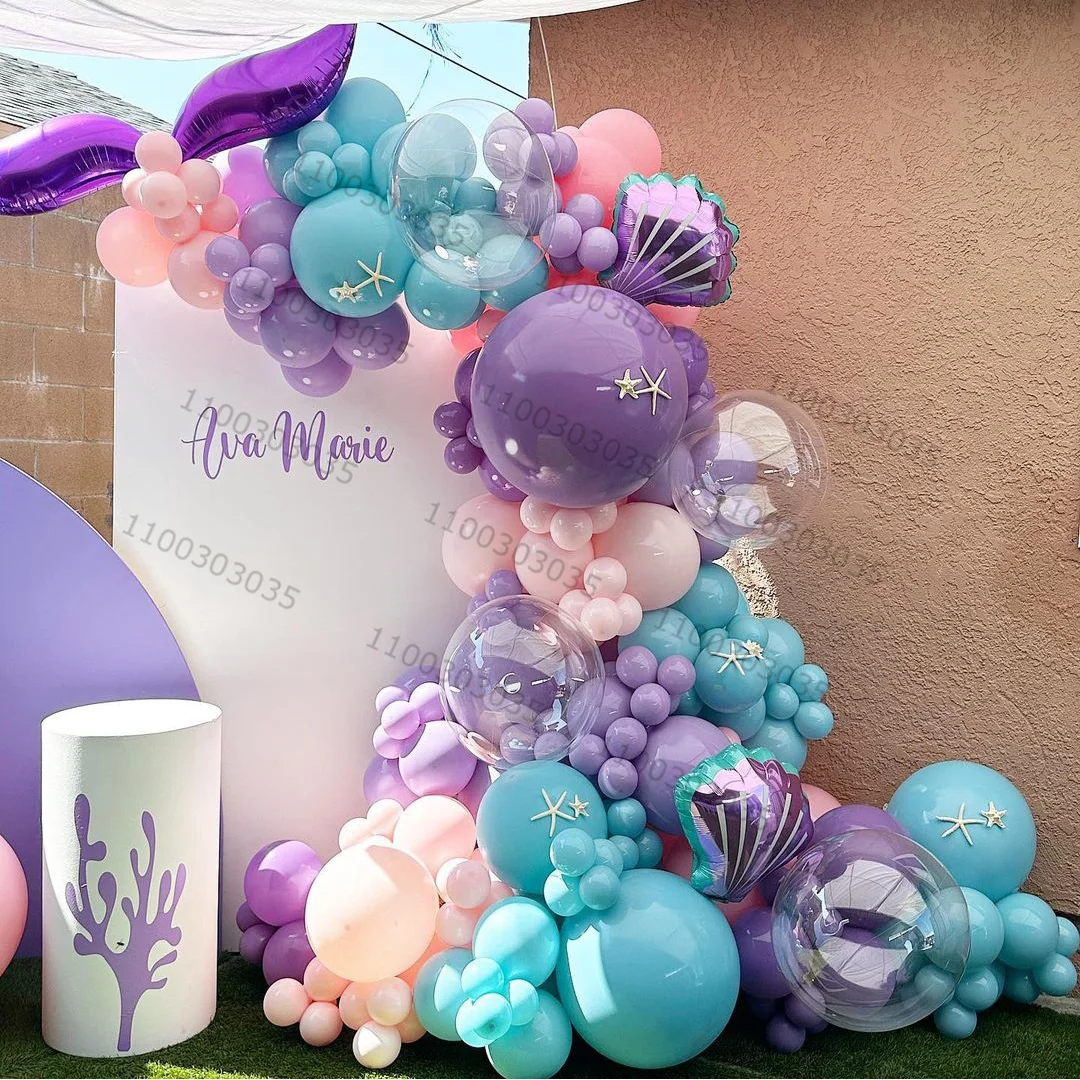 126Pcs Mermaid Tail Balloon Garland Arch Kit Party Background Decors Banner Under The Sea Party Ocean Theme Party Globos Gifts
126Pcs Mermaid Tail Balloon Garland Arch Kit Party Background Decors Banner Under The Sea Party Ocean Theme Party Globos Gifts