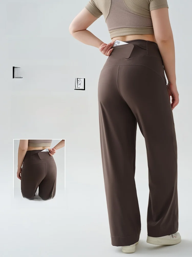 plus Size Yoga Pants High Waist Extended Straight Leg arkskin Pants Autumn Versatile Trousers for Tall Women Brand
plus Size Yoga Pants High Waist Extended Straight Leg arkskin Pants Autumn Versatile Trousers for Tall Women Brand