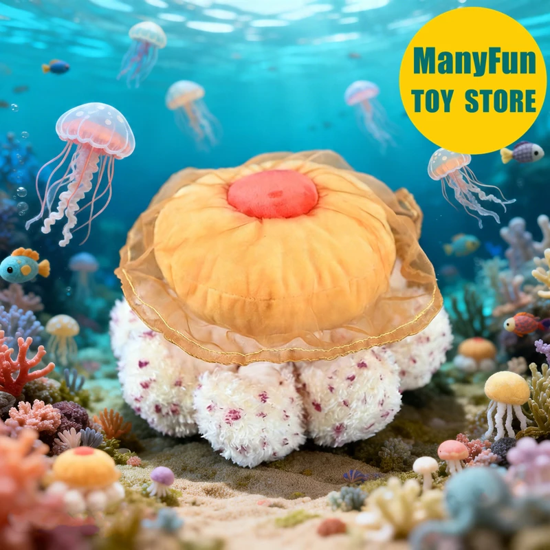 Egg Yolk Jellyfish Plush Toy Realistic Fried Egg Jellyfish Plushie Lifelike Sea Jellyfish Stuffed Animal Simulation Gift Doll
Egg Yolk Jellyfish Plush Toy Realistic Fried Egg Jellyfish Plushie Lifelike Sea Jellyfish Stuffed Animal Simulation Gift Doll