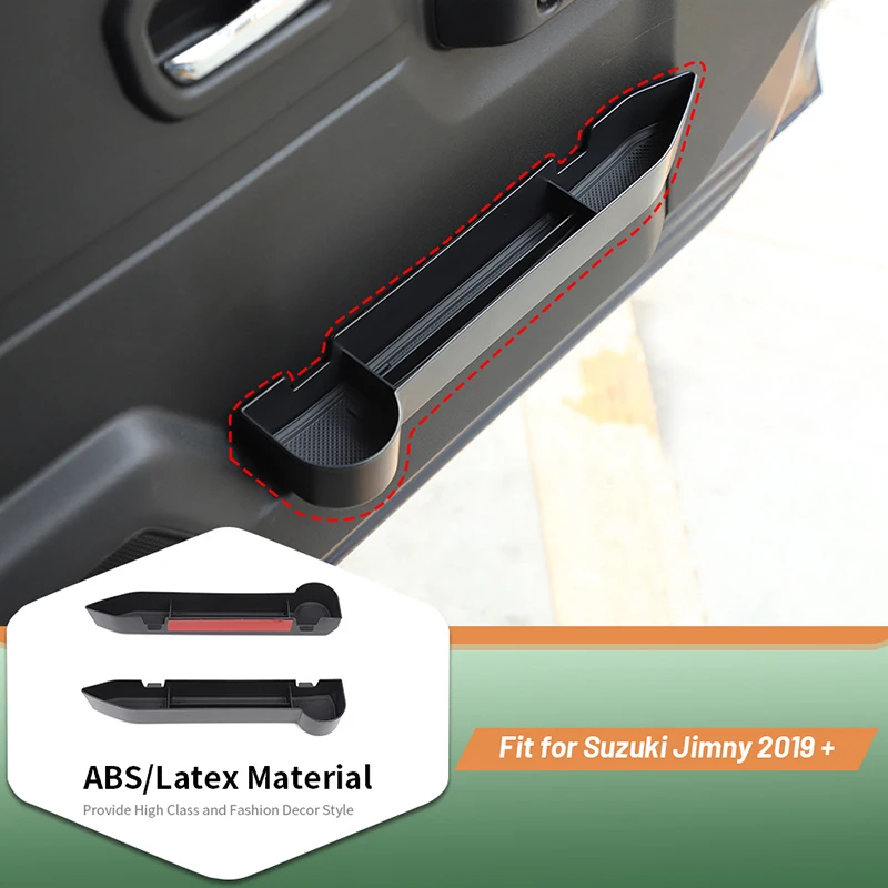 Car Front Door Storage Box Tray Holder Phone Keys Cards For Suzuki Jimny 2019 Up 4-Door Black Interior Accessories
Car Front Door Storage Box Tray Holder Phone Keys Cards For Suzuki Jimny 2019 Up 4-Door Black Interior Accessories