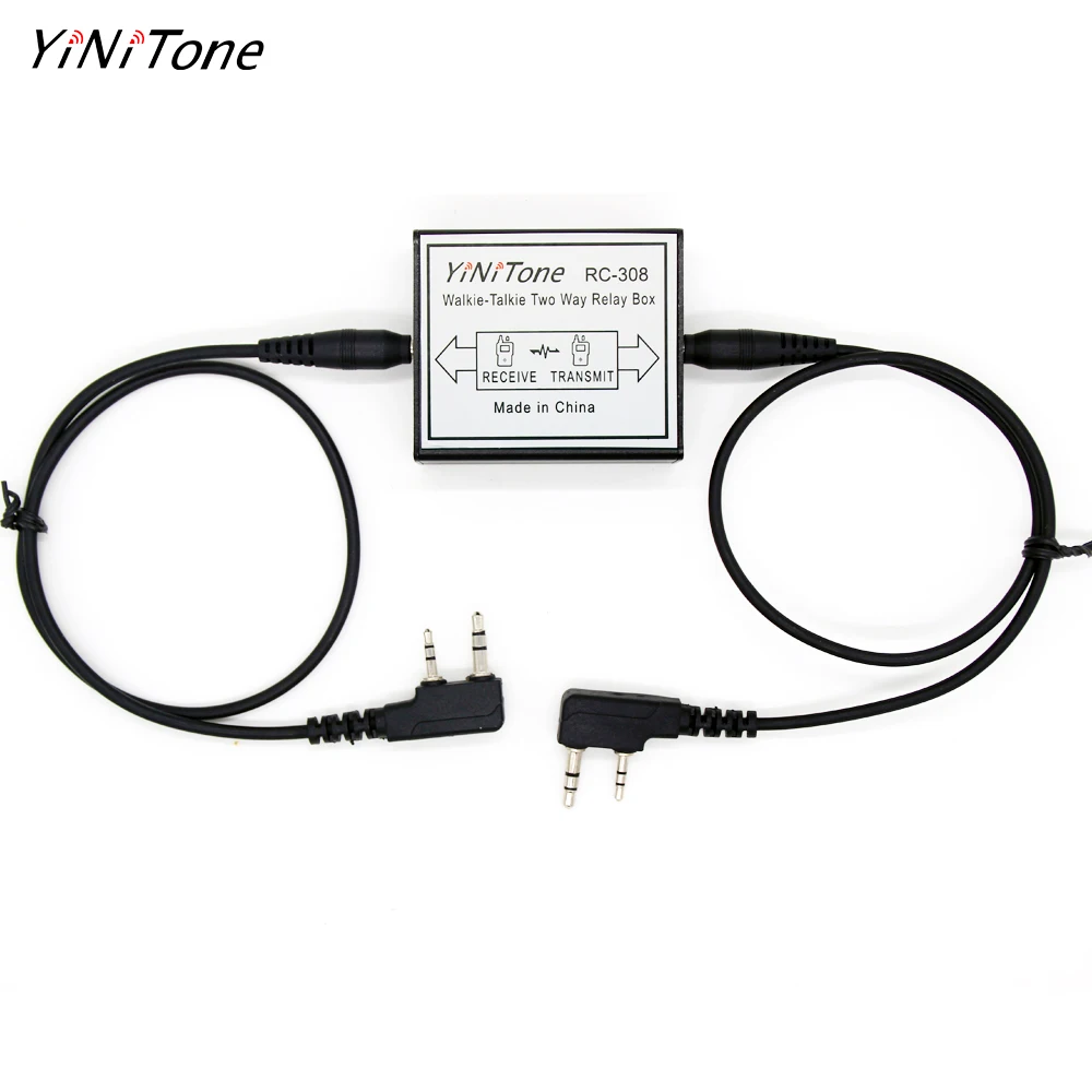 RC-308 Repeater Box Two Way Radio Relay Walkie Talkie K Port For Two Handheld Radio Baofeng UV-5R BF-888S KENWOD TYT
RC-308 Repeater Box Two Way Radio Relay Walkie Talkie K Port For Two Handheld Radio Baofeng UV-5R BF-888S KENWOD TYT
