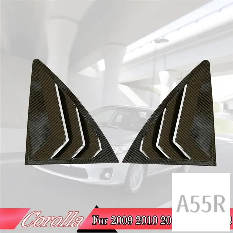 5R-For Toyota Corolla 2009-2013 Car Rear Louver Window Side Shutter Cover Trim Sticker Vent Scoop Accessories
5R-For Toyota Corolla 2009-2013 Car Rear Louver Window Side Shutter Cover Trim Sticker Vent Scoop Accessories
