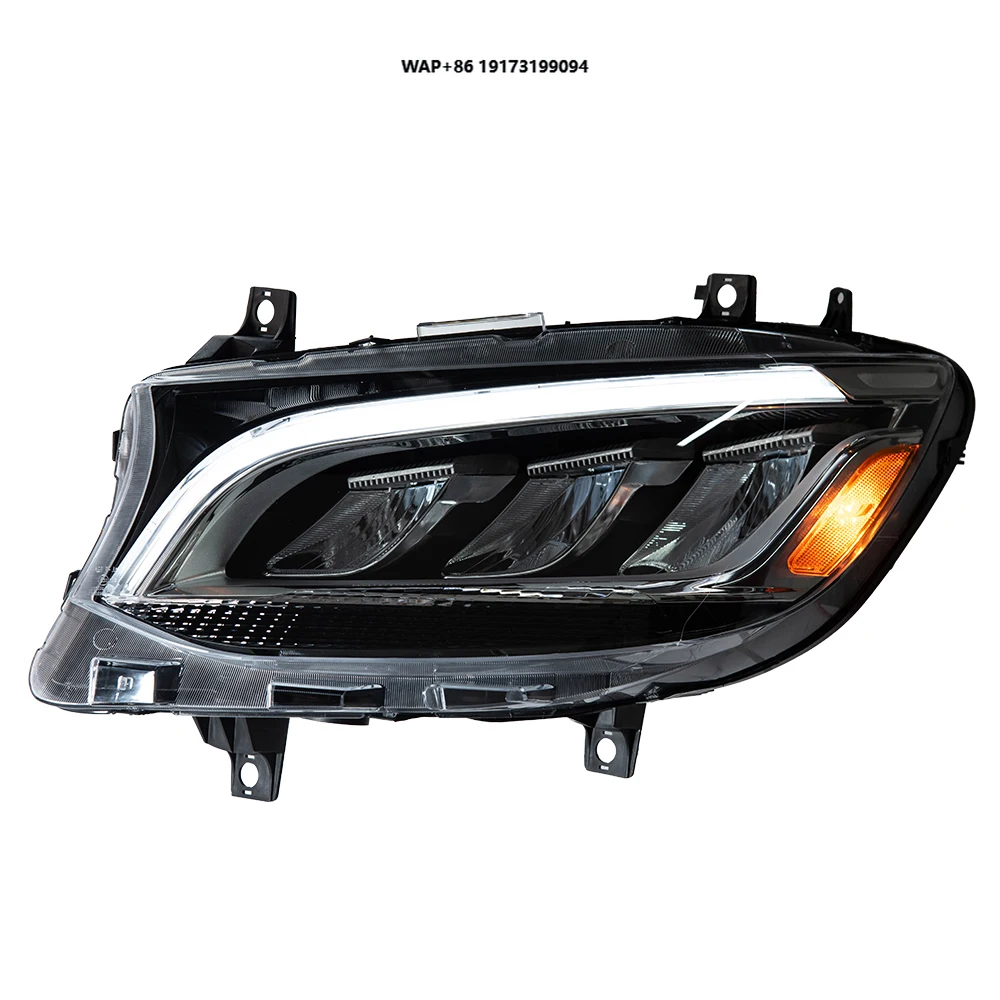 Head Lamp for Benz Sprinter LED Headlight 2018-2023 Headlights W907 DRL Turn Signal High Beam Angel Eye Projector Lens
Head Lamp for Benz Sprinter LED Headlight 2018-2023 Headlights W907 DRL Turn Signal High Beam Angel Eye Projector Lens