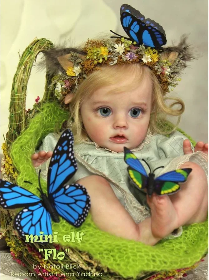 EGO Reborn Doll Elf FLO 16inches Rooted Hair Already Painted Completed Handcraft
EGO Reborn Doll Elf FLO 16inches Rooted Hair Already Painted Completed Handcraft