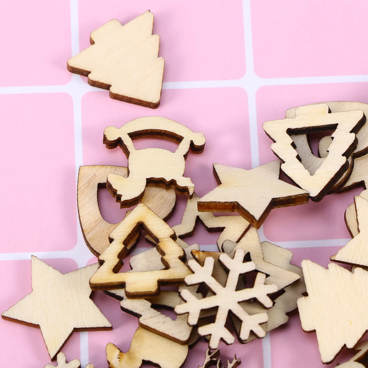 100 Pcs Wood Chip Decoration Chritmas Pendant Christmas Tree Accessories Xmas Hanging Bamboo Wooden
100 Pcs Wood Chip Decoration Chritmas Pendant Christmas Tree Accessories Xmas Hanging Bamboo Wooden
