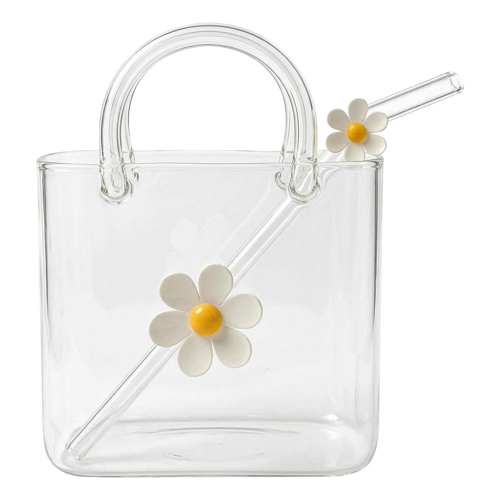 750ML Glass Purse Bag Shape Beverage Bucket with Straw &Handle Multifunctional for Centerpieces Home Table Shelf Decor Birthday
750ML Glass Purse Bag Shape Beverage Bucket with Straw &Handle Multifunctional for Centerpieces Home Table Shelf Decor Birthday