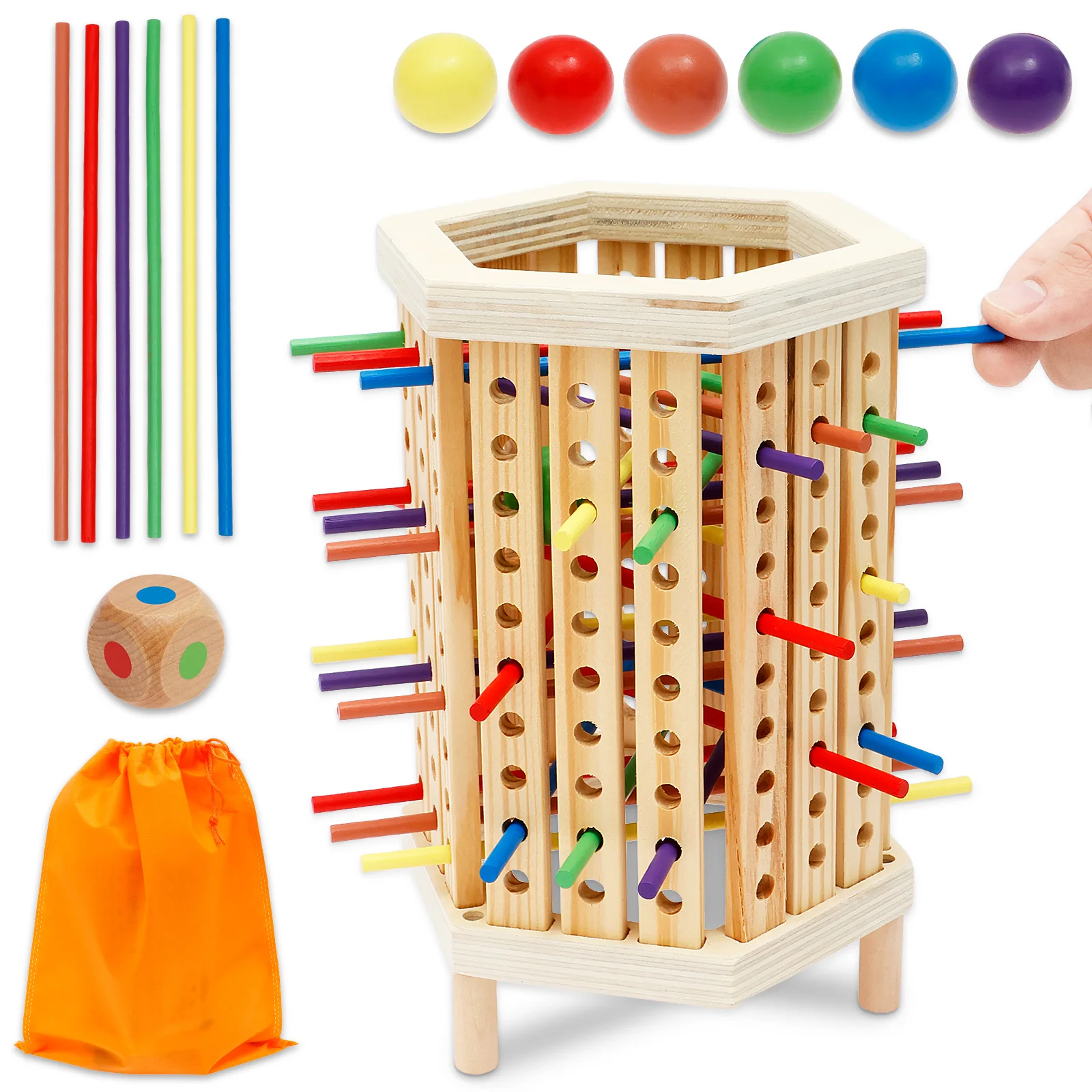 Деревянная настольная игра Монтессори 42, красочные деревянные палочки, игра в кости, математические развивающие игрушки, игрушки для мелкой моторики, детский обучающий подарок
Деревянная настольная игра Монтессори 42, красочные деревянные палочки, игра в кости, математические развивающие игрушки, игрушки для мелкой моторики, детский обучающий подарок