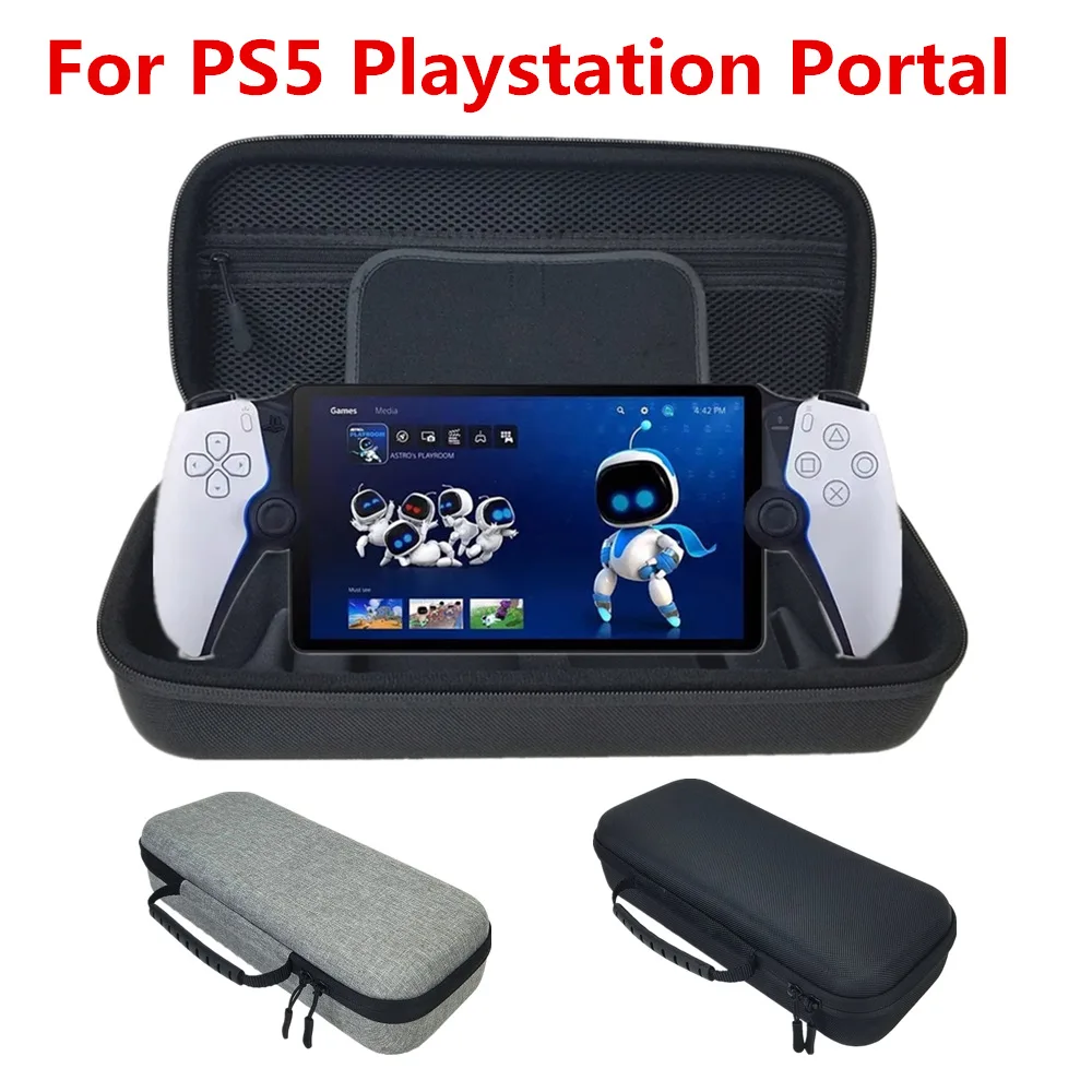 Hard EVA Case for PlayStation Portal Portable Shockproof Travel Storage Bag Protective Cover for PS5 Portal Gaming Accessories
Hard EVA Case for PlayStation Portal Portable Shockproof Travel Storage Bag Protective Cover for PS5 Portal Gaming Accessories
