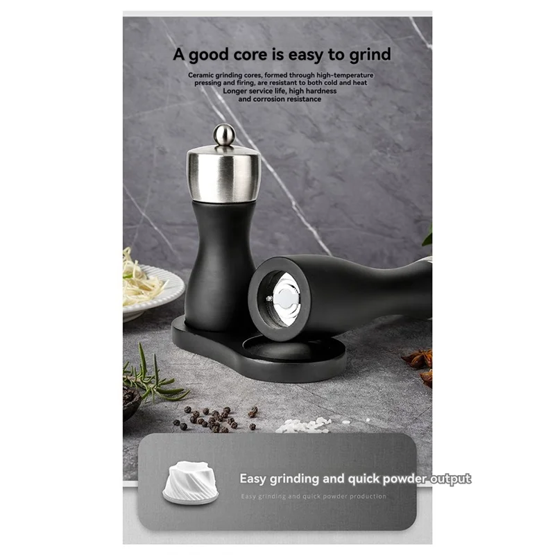 B97A-Rubberwood Grinder Wooden Pepper Grinder With Core Kitchen Tools For Pepper Grinding
B97A-Rubberwood Grinder Wooden Pepper Grinder With Core Kitchen Tools For Pepper Grinding