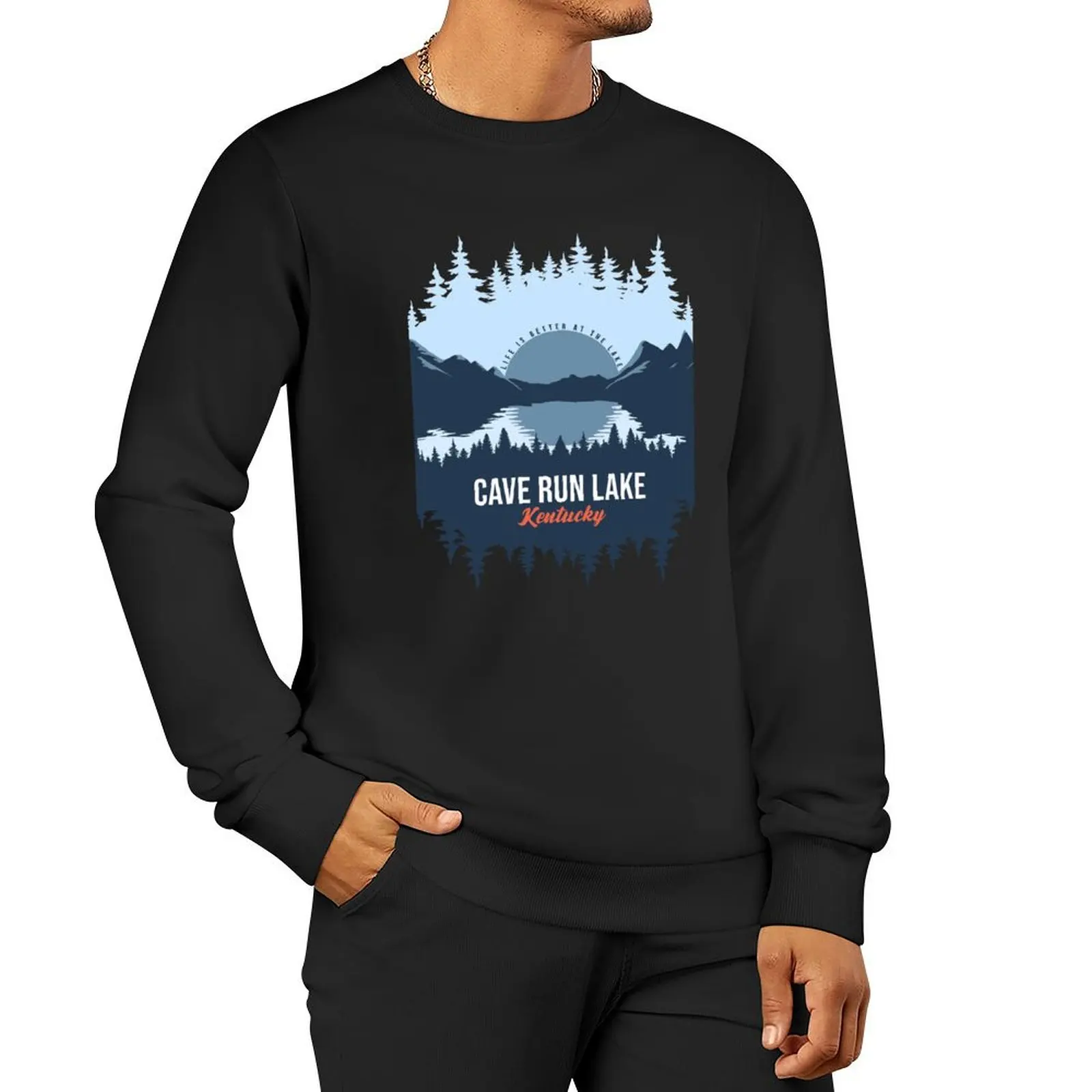 Пуловер с капюшоном Cave Run Lake Kentucky Lake With Mountain And Pine Tree, мужская одежда, эстетические толстовки
Пуловер с капюшоном Cave Run Lake Kentucky Lake With Mountain And Pine Tree, мужская одежда, эстетические толстовки