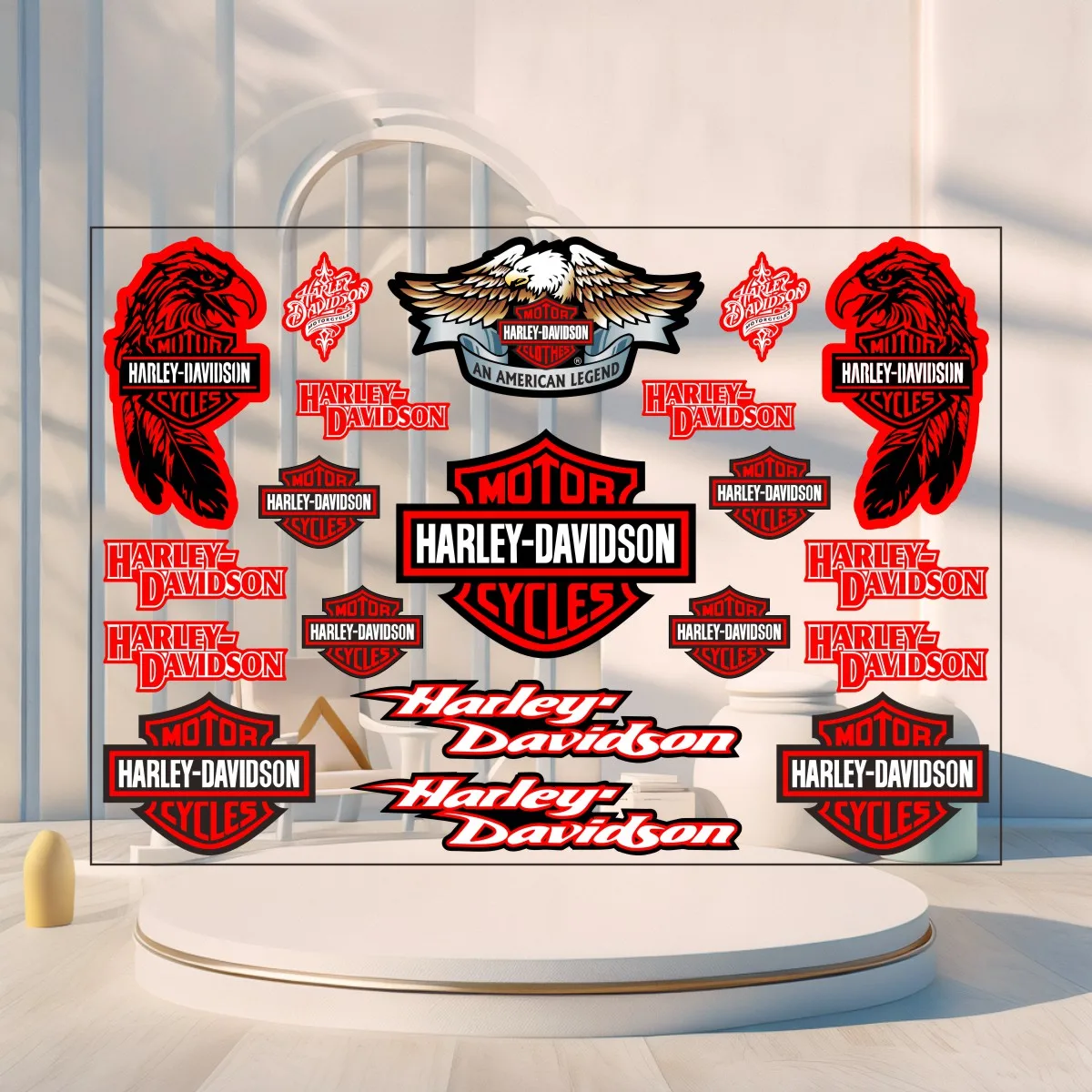 For Harley Davidson Sticker Logo Motorcycle Helmet Bike Reflective Decal Kit
For Harley Davidson Sticker Logo Motorcycle Helmet Bike Reflective Decal Kit