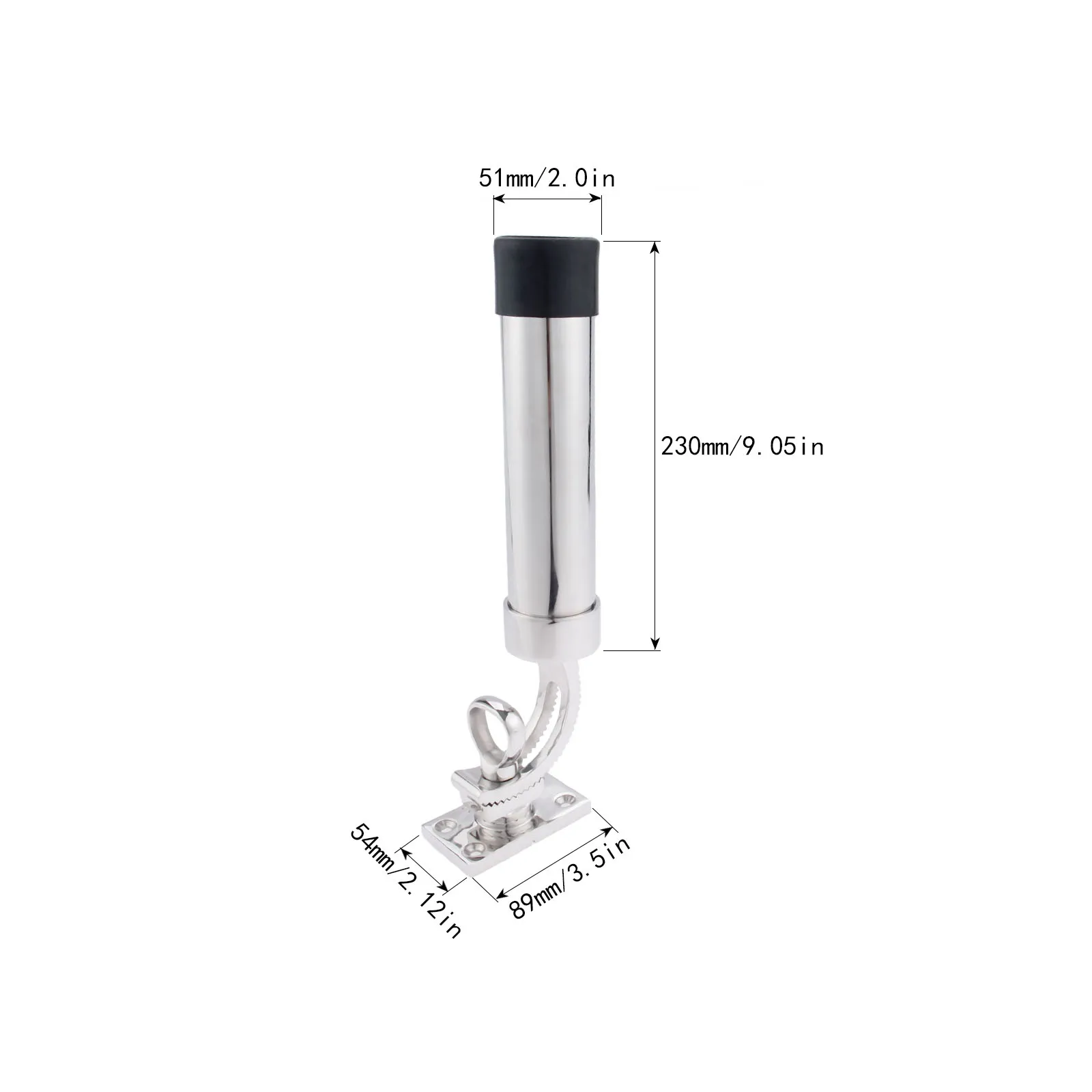1 Pc Boat Deck-Mount Adjustable Fishing Rod Holder Removable Deck Mount Fishing Rod Rack Holder Pole Bracket 316 Stainless Steel
1 Pc Boat Deck-Mount Adjustable Fishing Rod Holder Removable Deck Mount Fishing Rod Rack Holder Pole Bracket 316 Stainless Steel