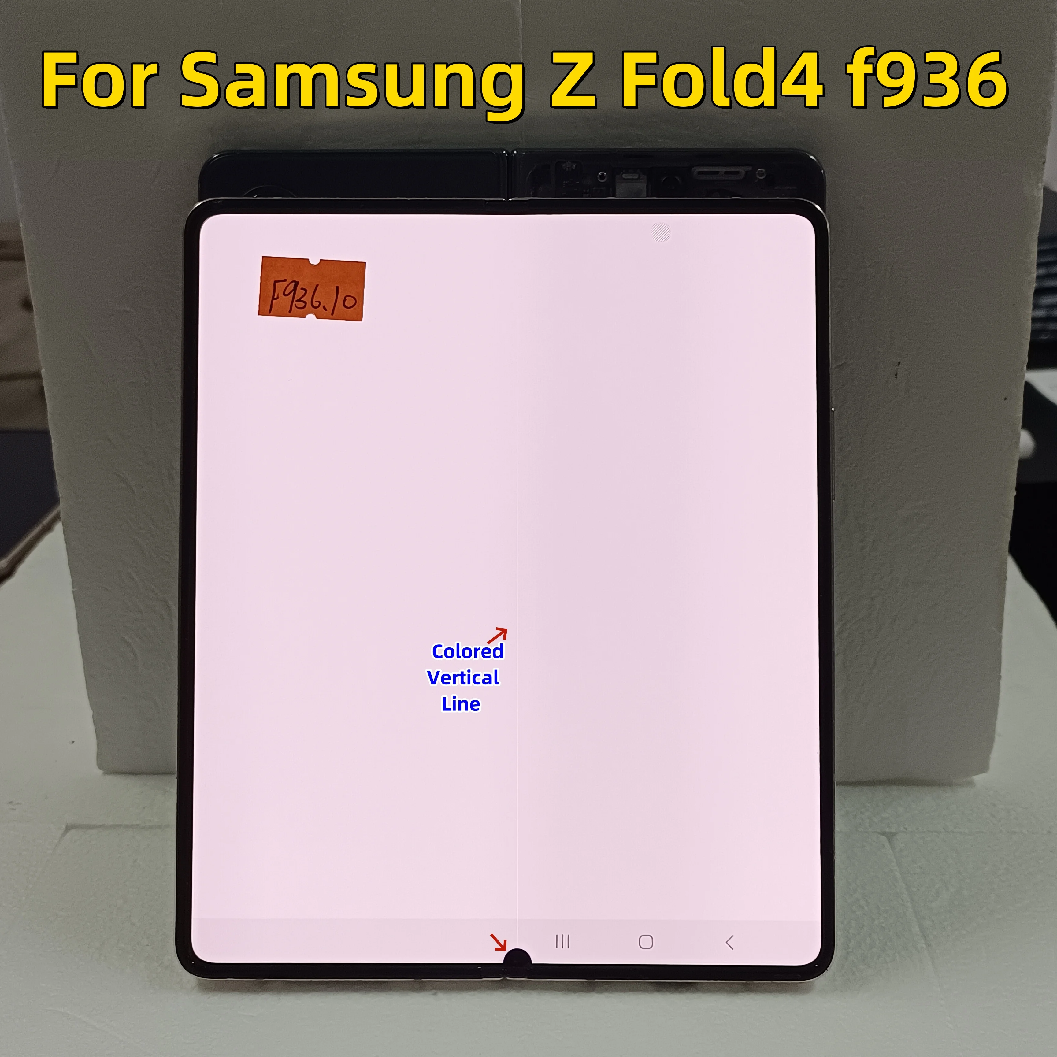 7.6" AMOLED LCD For Samsung Z Fold 4 F936 F936b F936u F936b/ds Display Touch Screen Digitizer With Defect Inner Screen Z Fold 4
7.6" AMOLED LCD For Samsung Z Fold 4 F936 F936b F936u F936b/ds Display Touch Screen Digitizer With Defect Inner Screen Z Fold 4