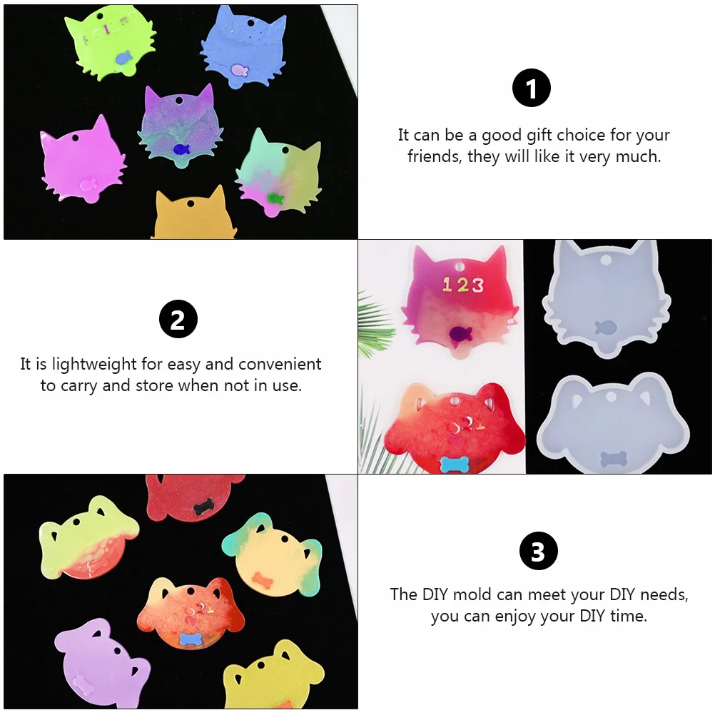 14 Pcs/set Crystal Drop Keychain Lightweight Mold Animal Pendant Pet Crafts DIY Epoxy Silica Gel
14 Pcs/set Crystal Drop Keychain Lightweight Mold Animal Pendant Pet Crafts DIY Epoxy Silica Gel