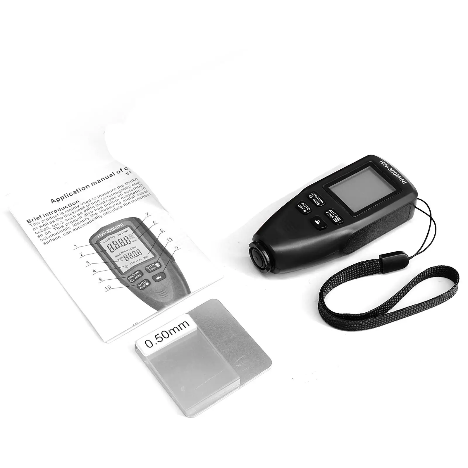 Thickness Gauge Manual Painting Gauge Tool Paint Film Thickness Tester for Automotive Paint Shops
Thickness Gauge Manual Painting Gauge Tool Paint Film Thickness Tester for Automotive Paint Shops