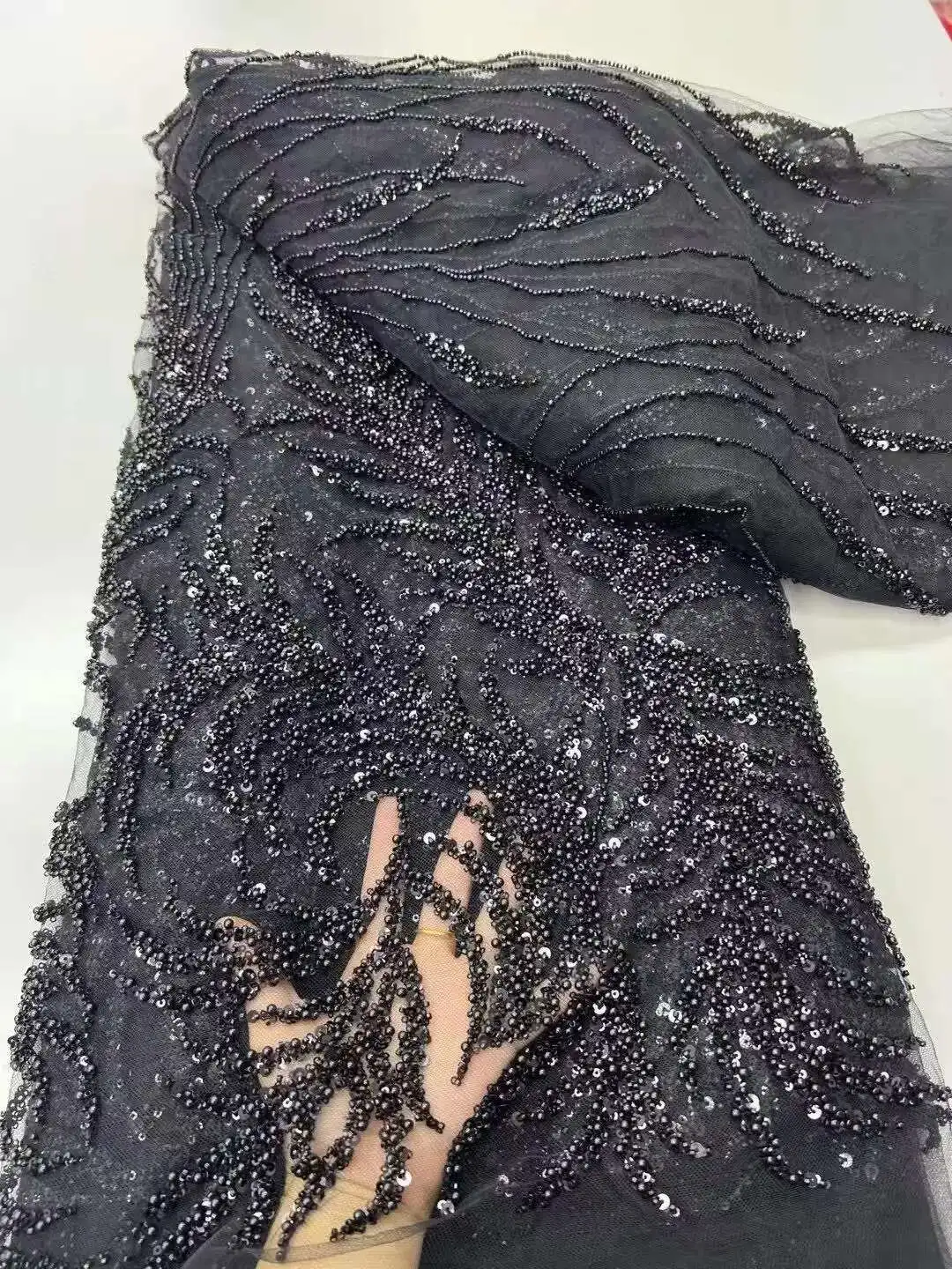5 Yards Nigerian Lace Fabric High Quality Luxury Tulle African French Beaded Lace Fabric 5 Yards Wedding Dress for Women Sewing
5 Yards Nigerian Lace Fabric High Quality Luxury Tulle African French Beaded Lace Fabric 5 Yards Wedding Dress for Women Sewing