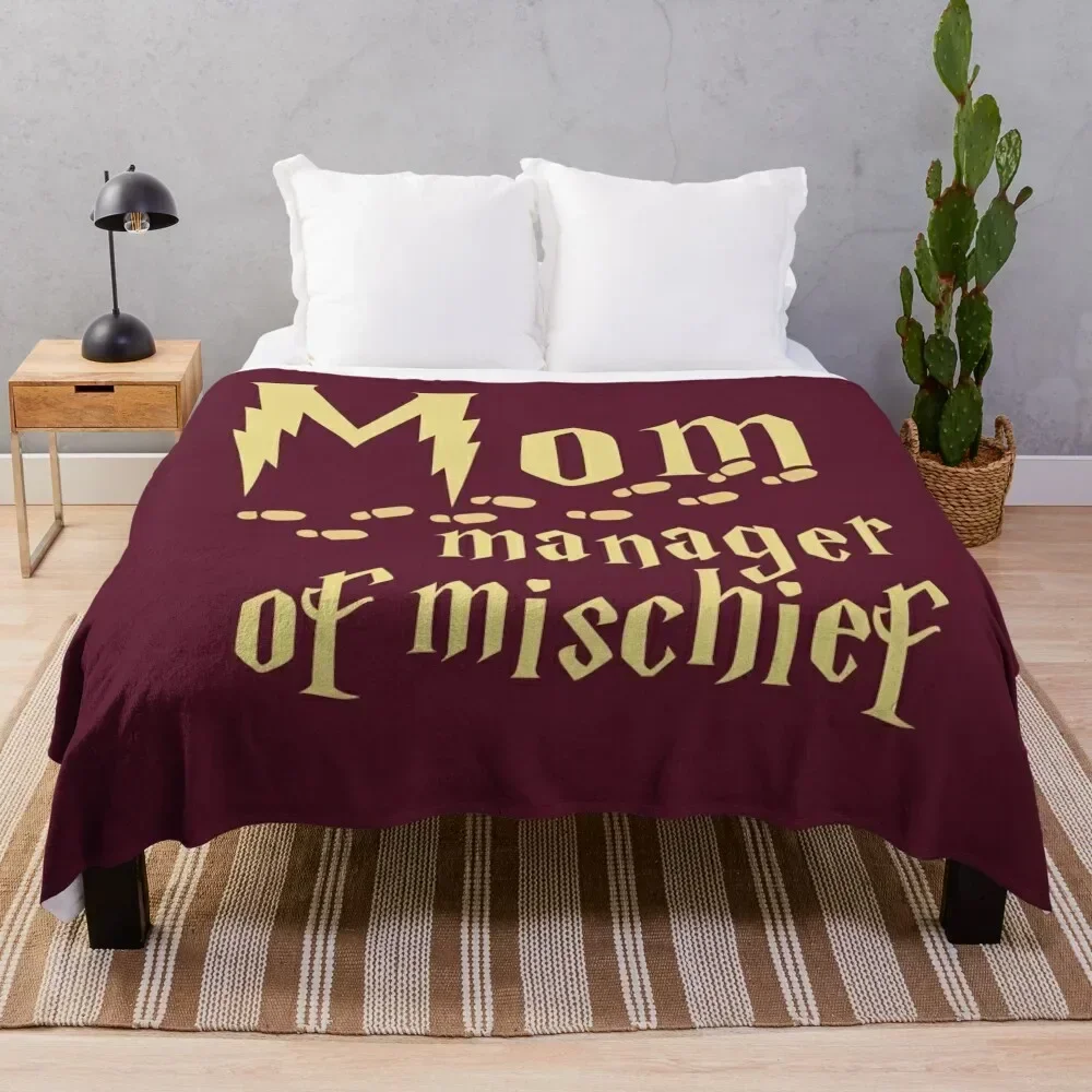 Mom manager of mischief Throw Blanket Soft Warm Blanket Gift for Men Women Adults
Mom manager of mischief Throw Blanket Soft Warm Blanket Gift for Men Women Adults