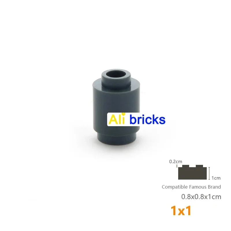 50g/178PCS 3062 1x1 Cylindrical Block Moc Color Loose Parts Compatible with Brick DIY Children's Toy Assembly Storage
50g/178PCS 3062 1x1 Cylindrical Block Moc Color Loose Parts Compatible with Brick DIY Children's Toy Assembly Storage