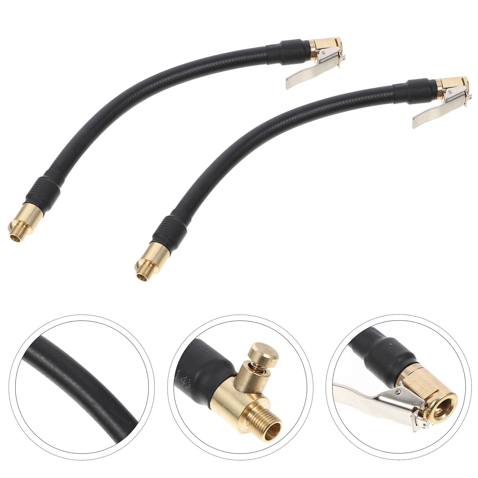 2 Pcs Copper Tire Inflator Hose Durable Compact Car Inflator Extension Pipe Pump Hoses Valves Adapters Air Tools Parts
2 Pcs Copper Tire Inflator Hose Durable Compact Car Inflator Extension Pipe Pump Hoses Valves Adapters Air Tools Parts