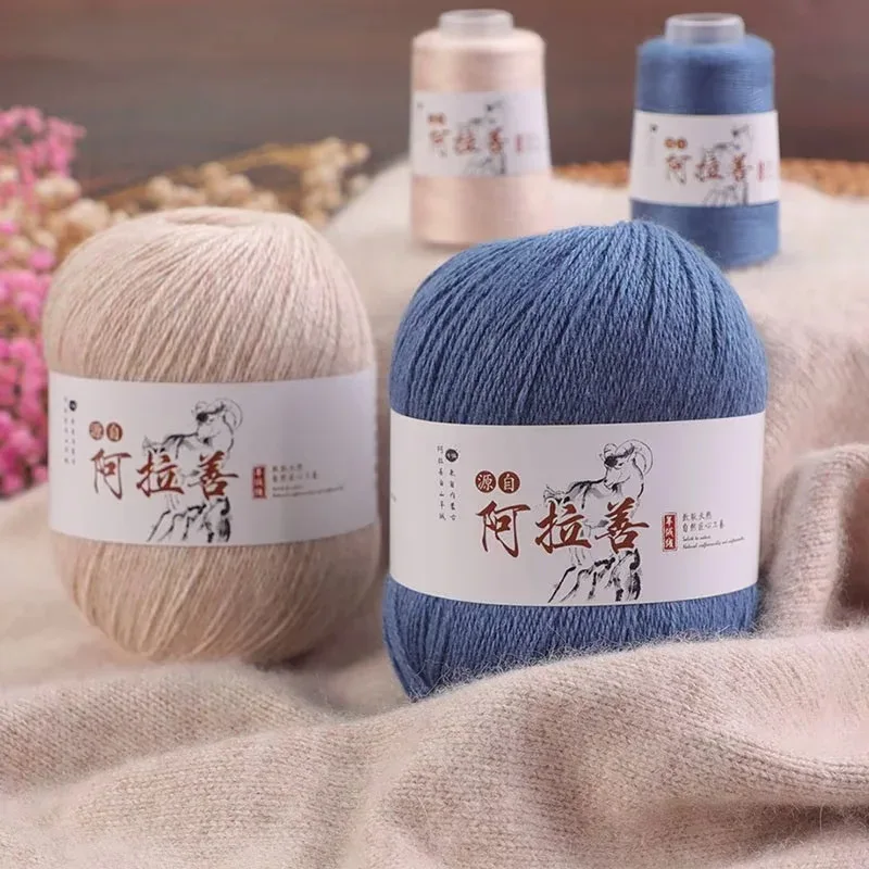 50g Fine Spun Goat Cashmere Yarn,Medium Coarse Wool Yarn Hand Woven Rod Needle Scarf Sweater Yarn,Baby Soft Gold Material
50g Fine Spun Goat Cashmere Yarn,Medium Coarse Wool Yarn Hand Woven Rod Needle Scarf Sweater Yarn,Baby Soft Gold Material