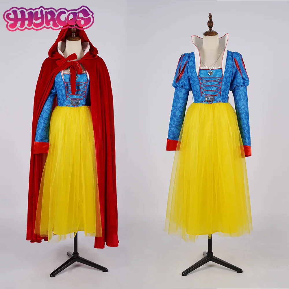 Snow White Costume for Women Deluxe Cosplay Dress with Detachable Sleeves | Perfect for Halloween Comic-Con Theater Performances
Snow White Costume for Women Deluxe Cosplay Dress with Detachable Sleeves | Perfect for Halloween Comic-Con Theater Performances