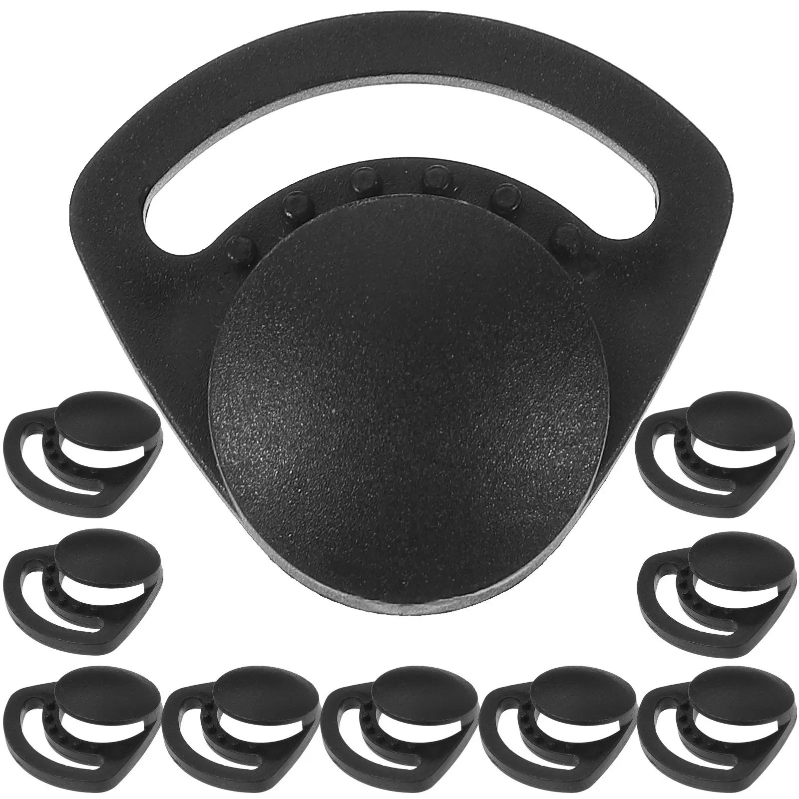 10Pcs Safety Chin Strap Buckles Easy Install Hard Hat Strap Replacement Quick Release Buckle Repair Kit
10Pcs Safety Chin Strap Buckles Easy Install Hard Hat Strap Replacement Quick Release Buckle Repair Kit