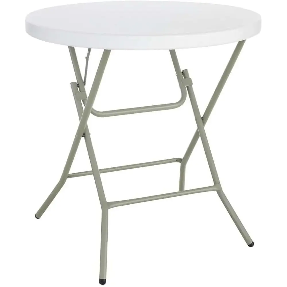 Portable 32 White Plastic Folding Cocktail Table, Ideal for Commercial Events, Banquets, and Parties, Indoor or Outdoor Use
Portable 32 White Plastic Folding Cocktail Table, Ideal for Commercial Events, Banquets, and Parties, Indoor or Outdoor Use