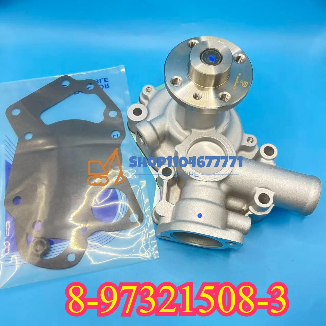 New Water Pump Excavator 3LB1 8-97321508-3 High Quality Water Pump 3LA1 Engine
New Water Pump Excavator 3LB1 8-97321508-3 High Quality Water Pump 3LA1 Engine