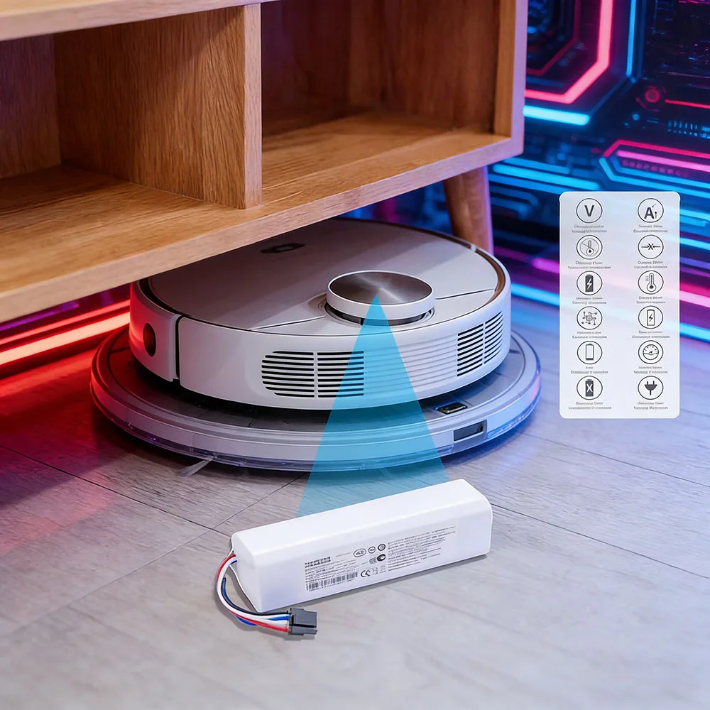2026 New 14.4V 6800mAh/12800mAh for Xiaomi X10+ PLUS B101CN B105CN OMNI 1S Universal Sweeping Robot charge Battery
2026 New 14.4V 6800mAh/12800mAh for Xiaomi X10+ PLUS B101CN B105CN OMNI 1S Universal Sweeping Robot charge Battery