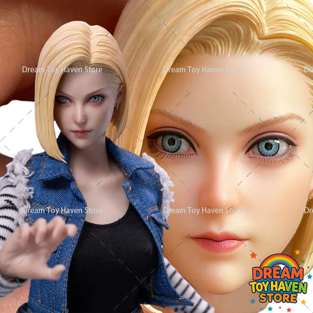 VHTOYS VH001 1/6 Scale Female Soldier Android 18 Lazuli Head Sculpt Fit 12'' TBL PH Women Soldier Action Figure Body
VHTOYS VH001 1/6 Scale Female Soldier Android 18 Lazuli Head Sculpt Fit 12'' TBL PH Women Soldier Action Figure Body