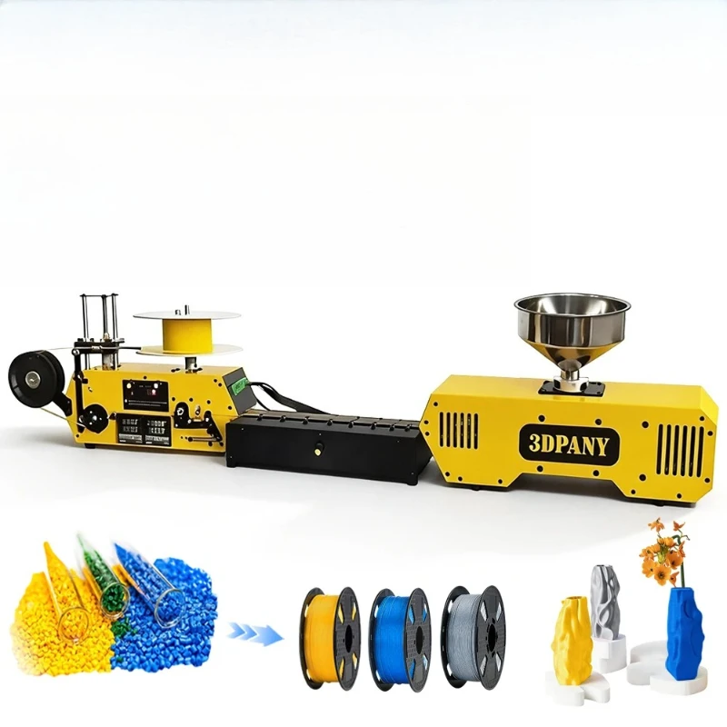 HT400 Desktop Extruder 3D Printing Filament Maker For 3D Filament Automatic Wire Diameter 1.75mm 3mm for PLA PETG PA ABS PC PP
HT400 Desktop Extruder 3D Printing Filament Maker For 3D Filament Automatic Wire Diameter 1.75mm 3mm for PLA PETG PA ABS PC PP