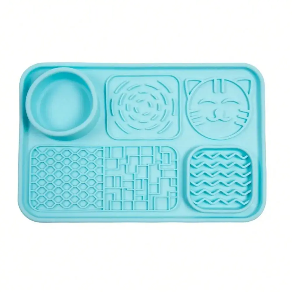Licking Mat Pet Licking Pad Suction Cup Licking Slow Feeding Mat AntiChoking Slow Feeding Bowl
Licking Mat Pet Licking Pad Suction Cup Licking Slow Feeding Mat AntiChoking Slow Feeding Bowl