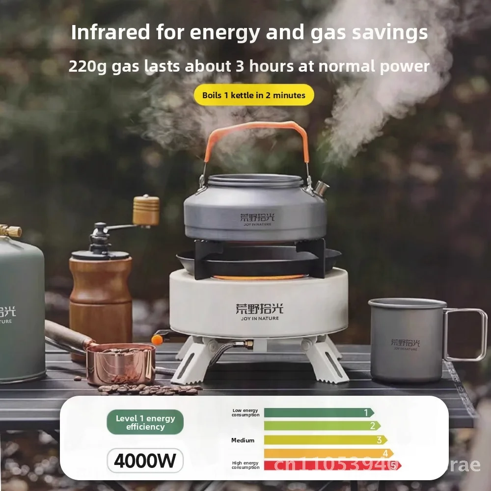 Outdoor Portable Infrared Water Boiler Split Cassette Stove Ultra-light Dual-use Detachable for Camping Picnic Tea Making Set
Outdoor Portable Infrared Water Boiler Split Cassette Stove Ultra-light Dual-use Detachable for Camping Picnic Tea Making Set