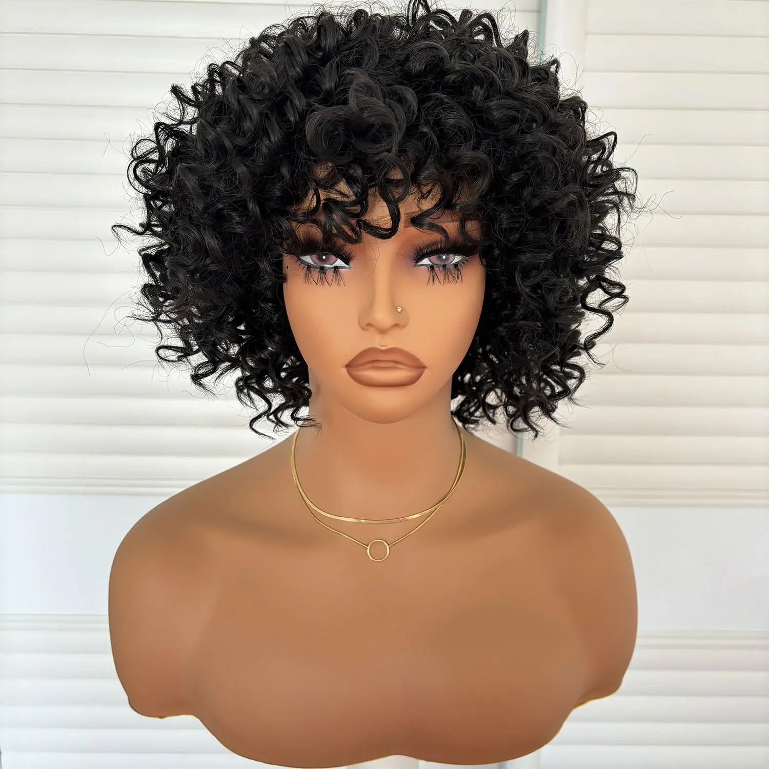 10inch Black African Small Curly Synthetic Wig, Suitable for Daily Use
10inch Black African Small Curly Synthetic Wig, Suitable for Daily Use