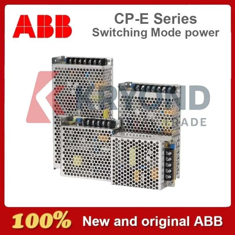 ABB CP-E Serie Switching Mode Power Supply CP-E 24/0.75 24/1.25 24/2.5 24/5.0 24/10.0 24/20.0 5/3.0 12/ Original Product
ABB CP-E Serie Switching Mode Power Supply CP-E 24/0.75 24/1.25 24/2.5 24/5.0 24/10.0 24/20.0 5/3.0 12/ Original Product