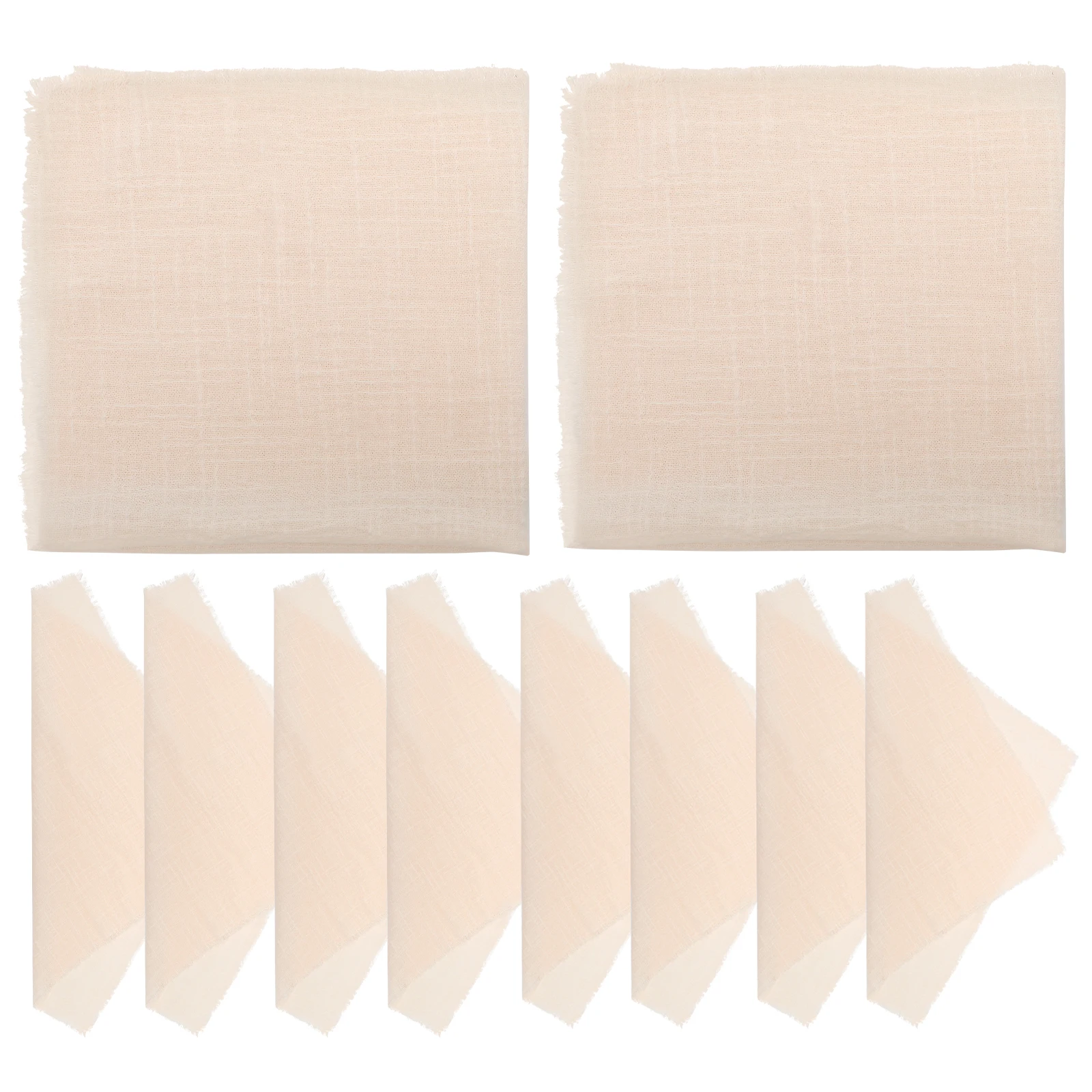 12pcs Caramel Tassel Edge Polyester Square Napkins 42cm Reusable Washable Decorative Cloth Napkins for Home Hotel Party
12pcs Caramel Tassel Edge Polyester Square Napkins 42cm Reusable Washable Decorative Cloth Napkins for Home Hotel Party