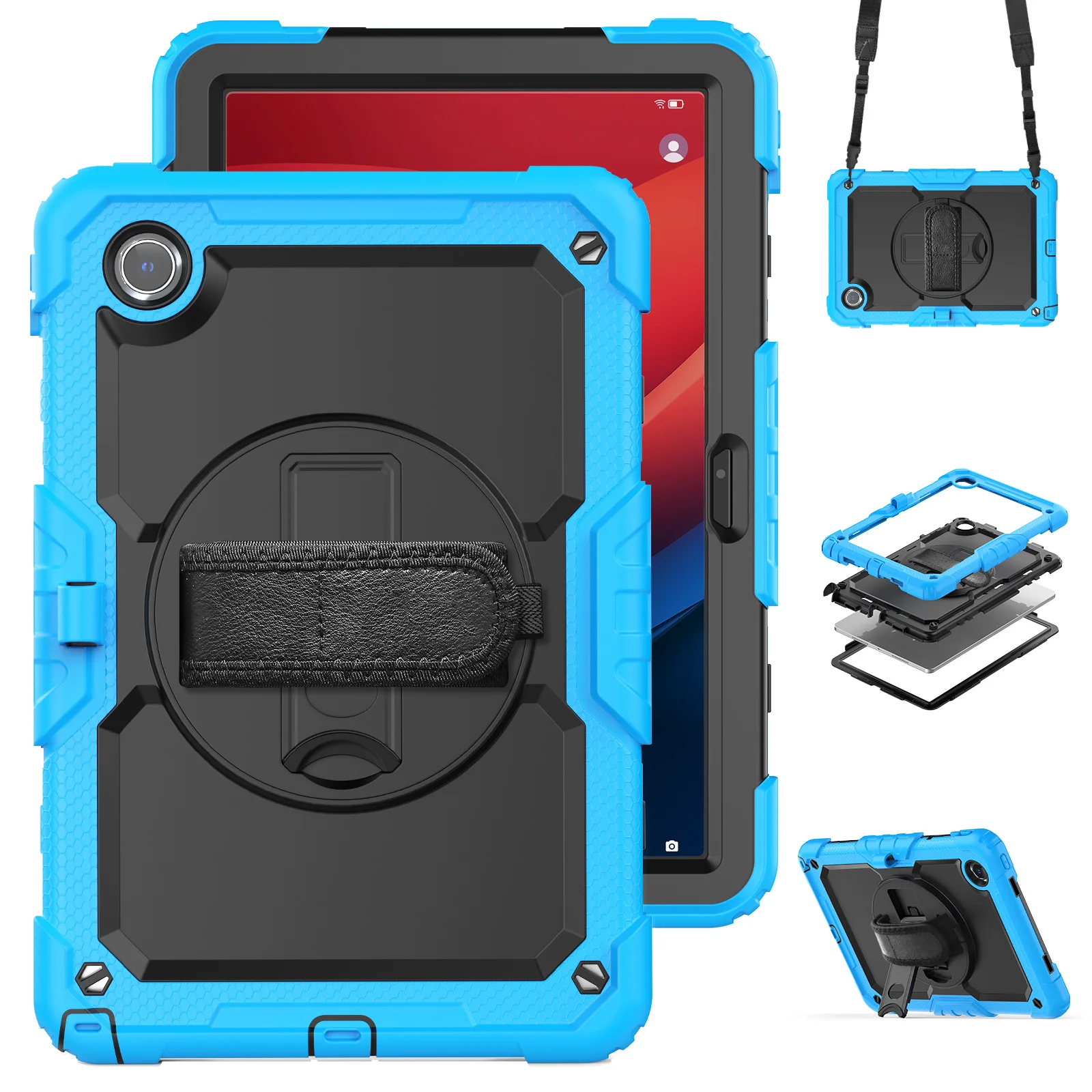 With Screen Protector Heavy Duty Case For Lenovo Tab K11 M11 TB-330FU TB-331FC Xiaoxin Pad 2024 3-Layers Protection Armor Cover
With Screen Protector Heavy Duty Case For Lenovo Tab K11 M11 TB-330FU TB-331FC Xiaoxin Pad 2024 3-Layers Protection Armor Cover