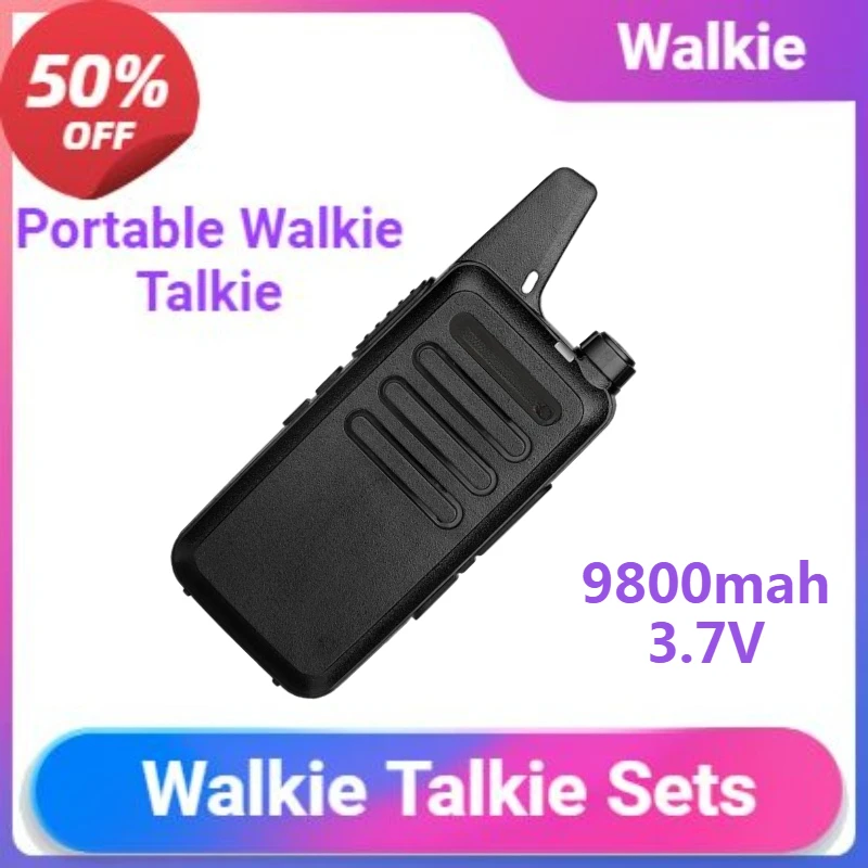 2PCS Walkies Talkies Set Long Range Two Way Radios Communication Set Walkie Talkie Transceiver for Camping Travel
2PCS Walkies Talkies Set Long Range Two Way Radios Communication Set Walkie Talkie Transceiver for Camping Travel