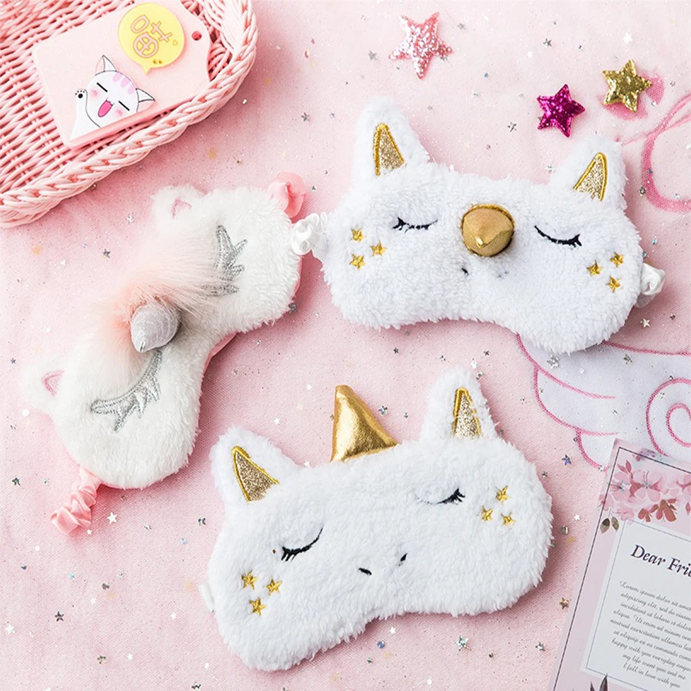Cartoon Plush Unicorn Sleeping Eye Mask Cute Sleeping Eye Patches Night Dream Mask Soft Lightproof Eye Covers for Children
Cartoon Plush Unicorn Sleeping Eye Mask Cute Sleeping Eye Patches Night Dream Mask Soft Lightproof Eye Covers for Children