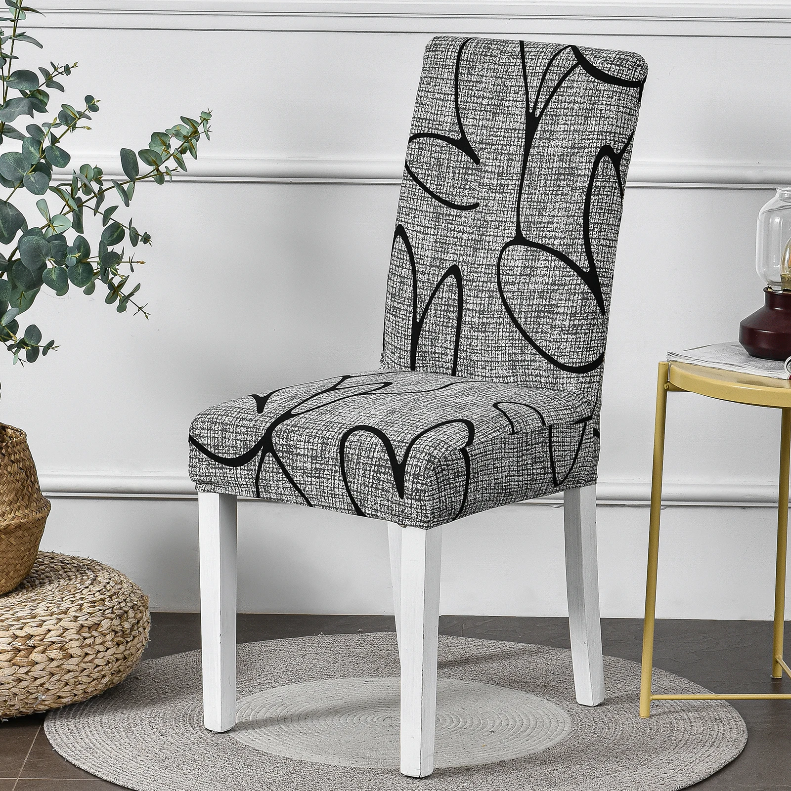 1/2/4/6pc Spandex Chair Cover Elastic Home Restarant Elastic Floral Printed Chair Slipcover Polyester Stretch Fabric Chair Cover
1/2/4/6pc Spandex Chair Cover Elastic Home Restarant Elastic Floral Printed Chair Slipcover Polyester Stretch Fabric Chair Cover