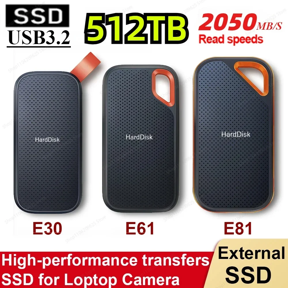 16tb Portable SSD E30 E61 E81 480GB 500GB 1TB 2TB 4TB Solid State Hard Drive 3.1 USB Flash Disk USB 3.2 External PSSD for PC ps5
16tb Portable SSD E30 E61 E81 480GB 500GB 1TB 2TB 4TB Solid State Hard Drive 3.1 USB Flash Disk USB 3.2 External PSSD for PC ps5