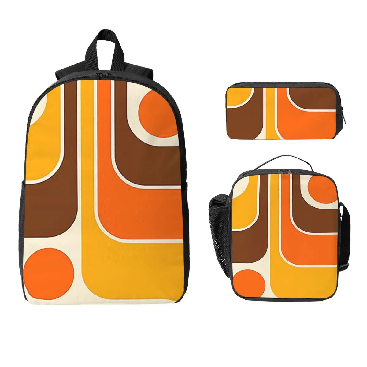Retro Geometric Design 62 Backpack Boys Girls BookBag School Bag Laptop Shoulder Bags 3ps Insulated Lunch Bag Pencil Case
Retro Geometric Design 62 Backpack Boys Girls BookBag School Bag Laptop Shoulder Bags 3ps Insulated Lunch Bag Pencil Case