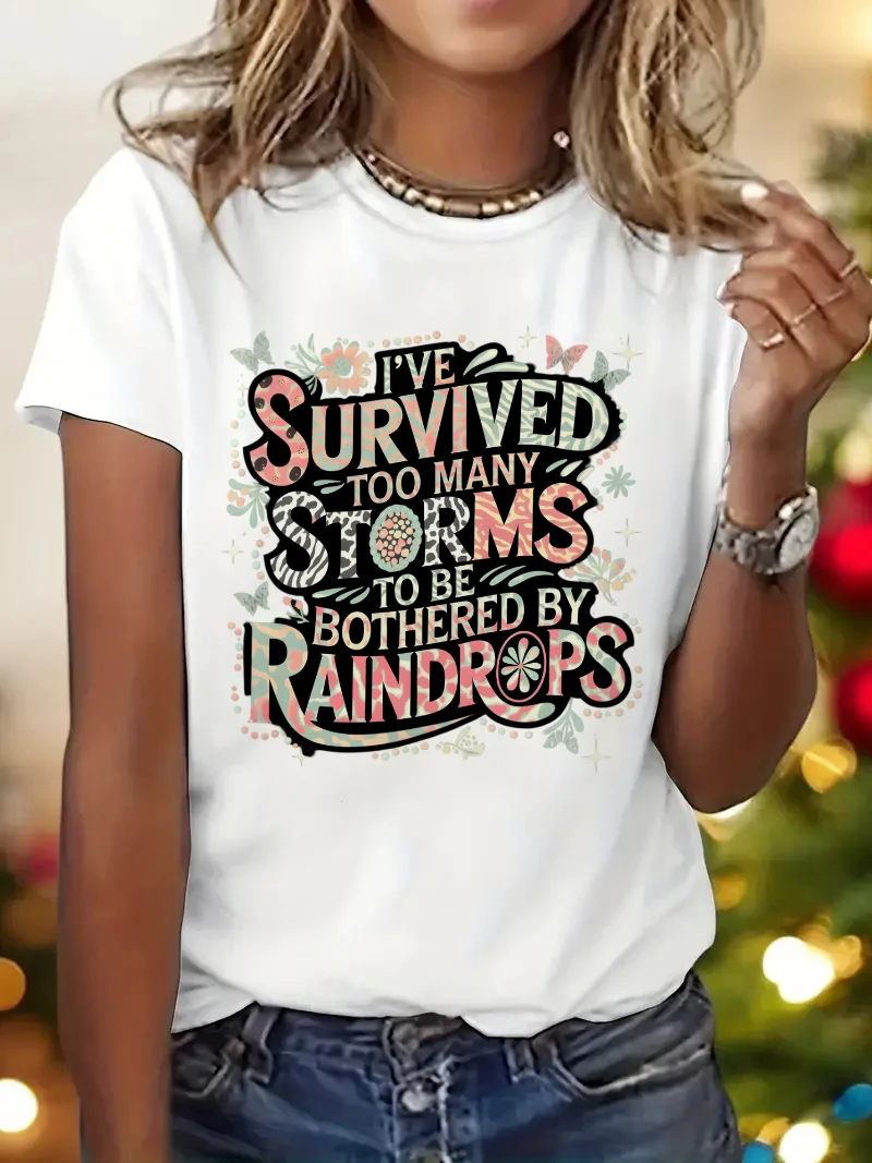 Fashion Pattern Women's Polyester Fabric Printed Casual Watercolor Cute 90s Cartoon Style Letter Clothing Casual Style T-Shirt
Fashion Pattern Women's Polyester Fabric Printed Casual Watercolor Cute 90s Cartoon Style Letter Clothing Casual Style T-Shirt