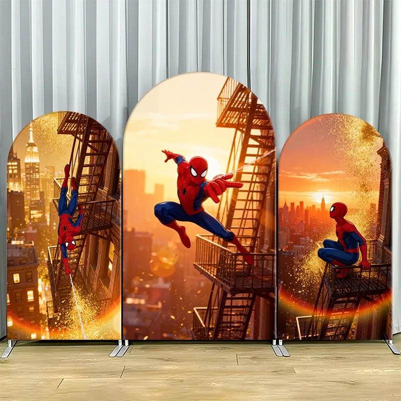 Arch Backdrop Cover Single Side Spider Man Urban Adventure City Fire Escape Party Decoration Photo Booth Background Props Event
Arch Backdrop Cover Single Side Spider Man Urban Adventure City Fire Escape Party Decoration Photo Booth Background Props Event
