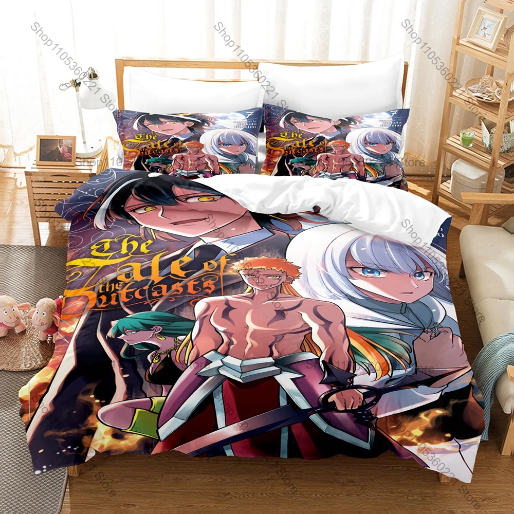The Tale of Outcasts Anime 3PCS Bedding Set Duvet Cover+2 Pillowcases Soft Polyester Bed Linens For Manga Fans Bedroom Decor
The Tale of Outcasts Anime 3PCS Bedding Set Duvet Cover+2 Pillowcases Soft Polyester Bed Linens For Manga Fans Bedroom Decor