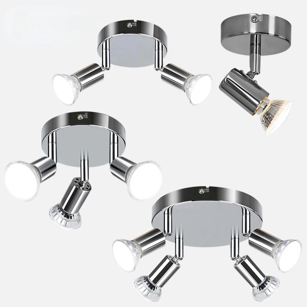 Room LED Ceiling Spotlight Round Chrome LED Ceiling Spotlight 1/2/3/4 Bulbs Swivelling LED Ceiling Light Modern Living
Room LED Ceiling Spotlight Round Chrome LED Ceiling Spotlight 1/2/3/4 Bulbs Swivelling LED Ceiling Light Modern Living