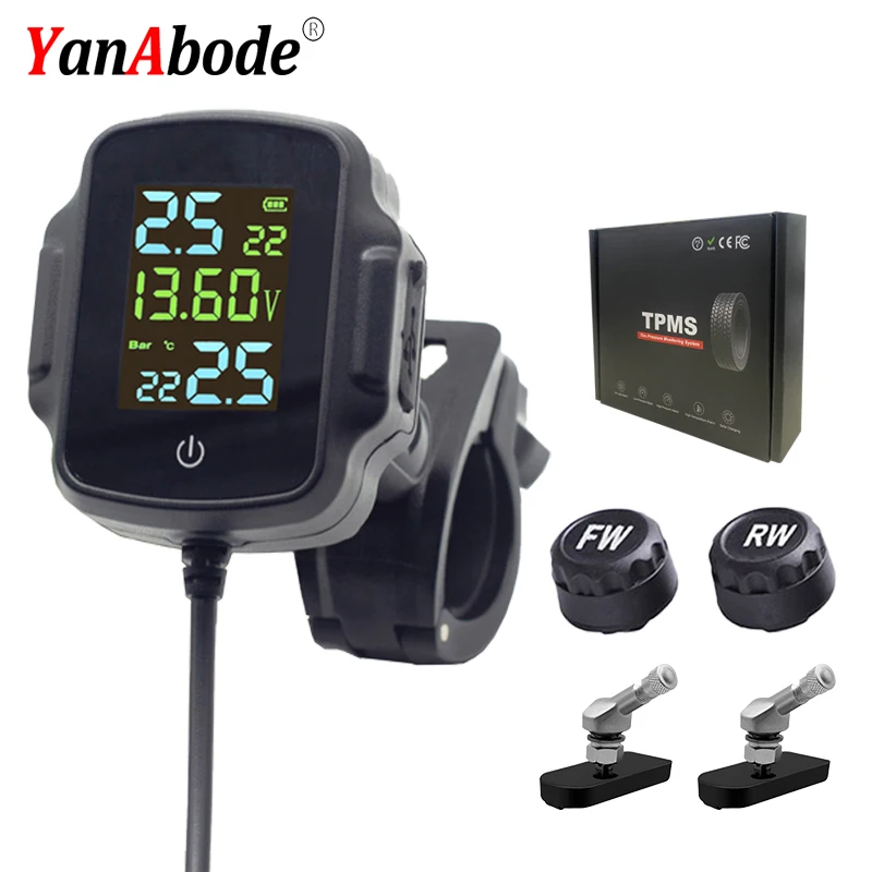 TPMS Tire Pressure Monitoring System | Infitary Motorcycle TPMS, LCD Real-Time Data Display, Precise Digital Monitoring
TPMS Tire Pressure Monitoring System | Infitary Motorcycle TPMS, LCD Real-Time Data Display, Precise Digital Monitoring