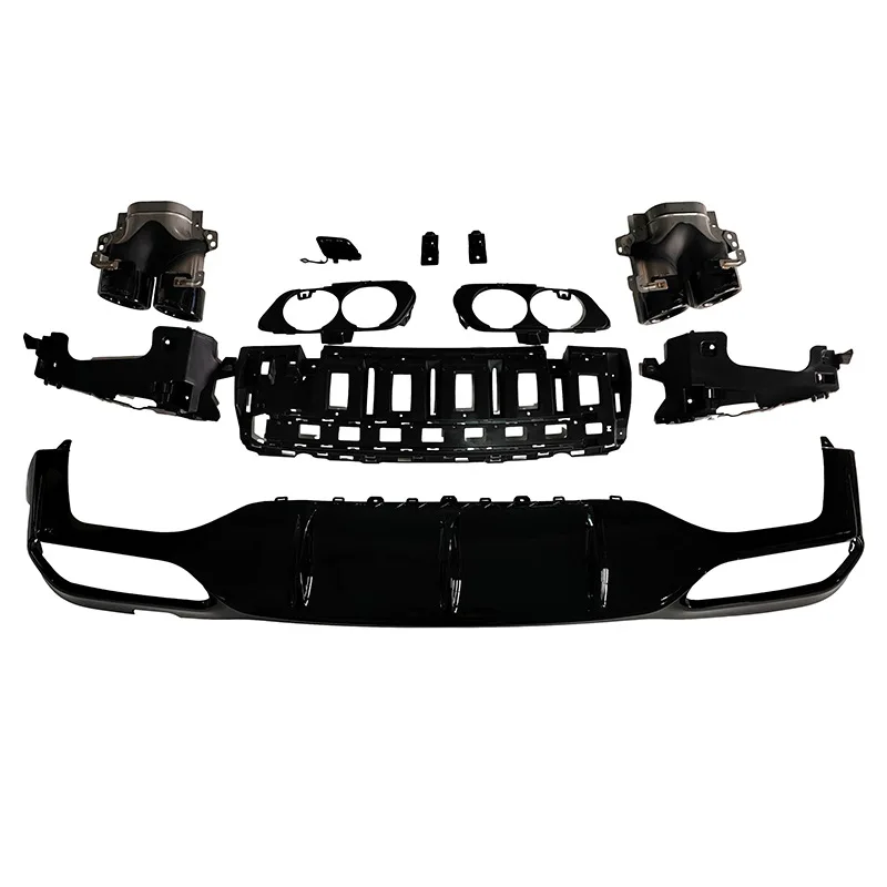 Suitable for Mercedes-Benz E-Class W213 Modified Early Model 17 E53 AMG Lip Four Outlet Tail Throat Sm
Suitable for Mercedes-Benz E-Class W213 Modified Early Model 17 E53 AMG Lip Four Outlet Tail Throat Sm